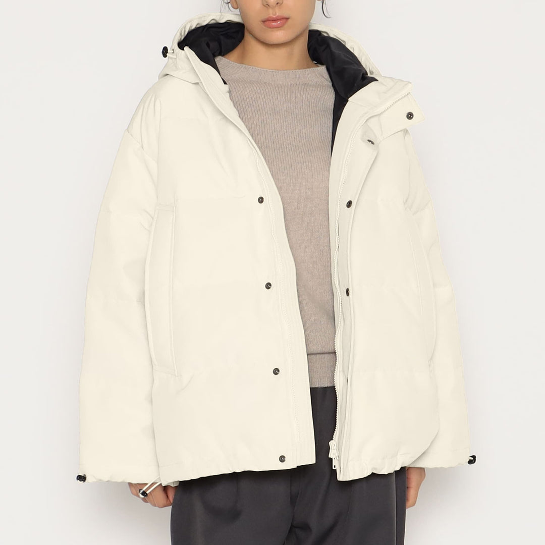 WOMEN'S BIG SILHOUETTE  HOODED DOWN JACKET