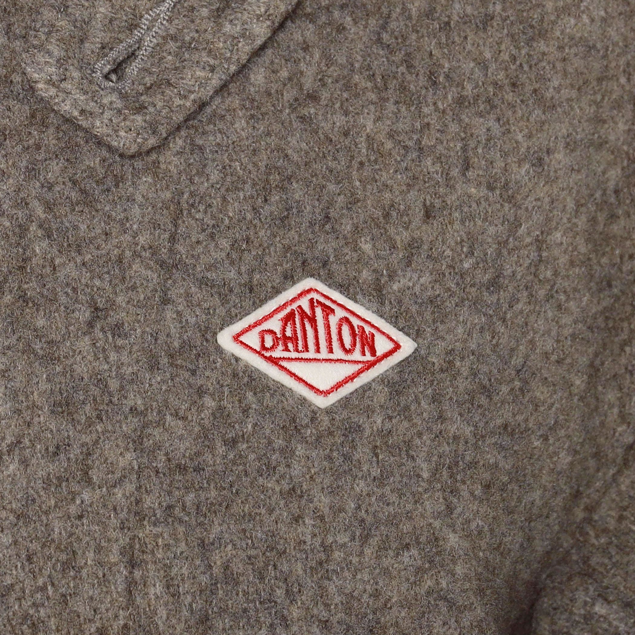 【B吉様】WOOL PILE ROUND COLLAR JACKET 44 DANTON WOMEN'S WOOL PILE ROUND COLLAR JACKET