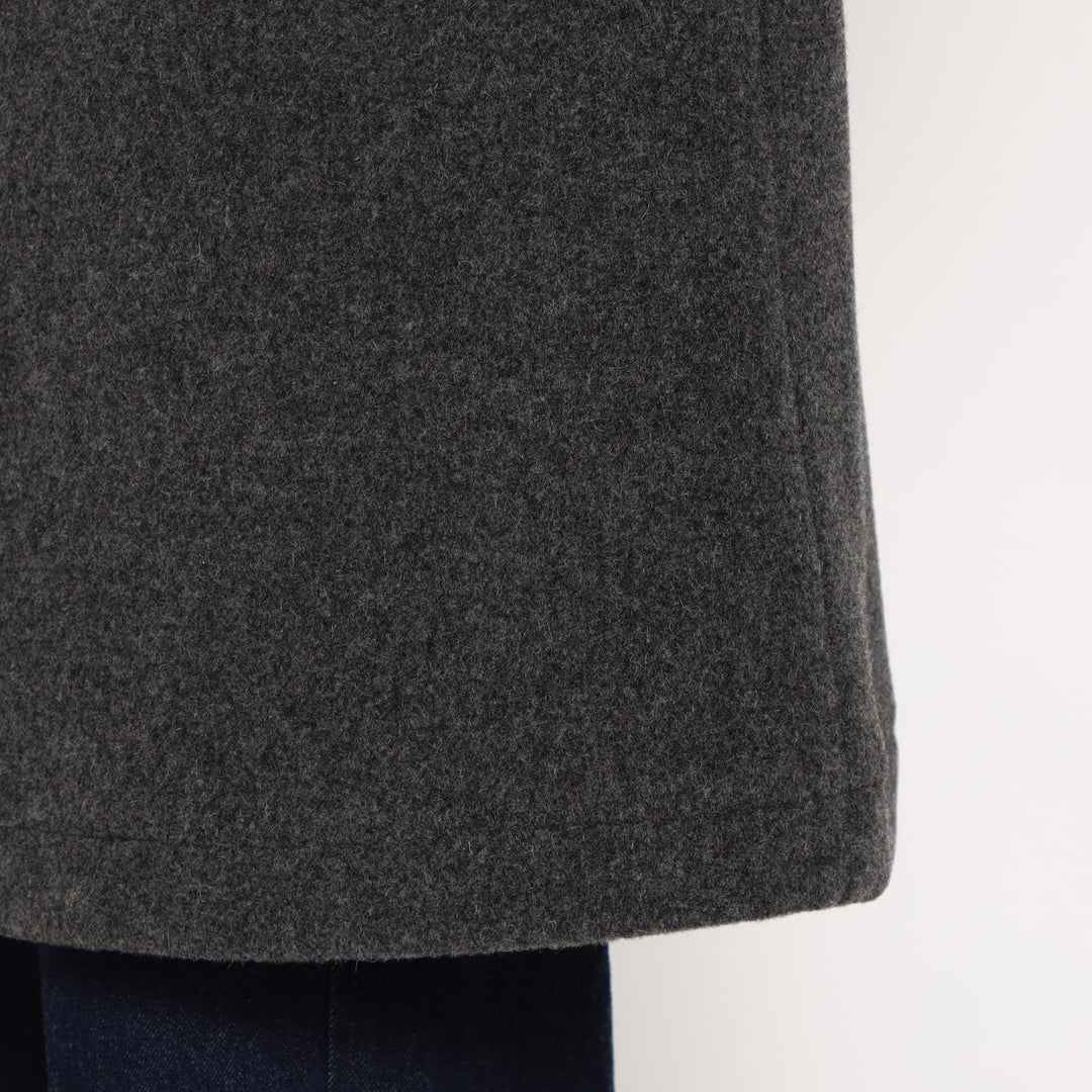 WOMEN'S WOOL LIGHT PILE HOODED COAT