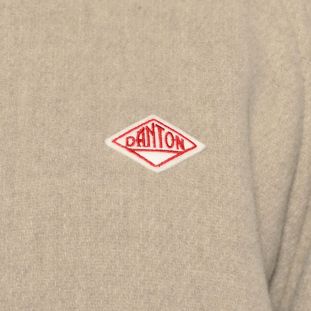 WOMEN'S WOOL LIGHT PILE STANDCOLLAR JACKET