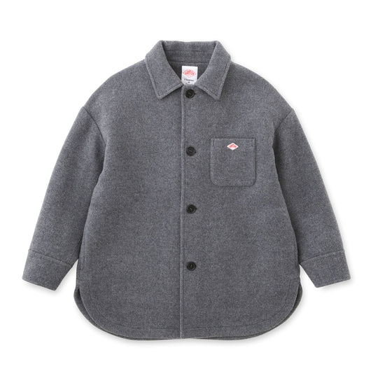 WOMEN'S WOOL MELTON SHIRT BLOUSON