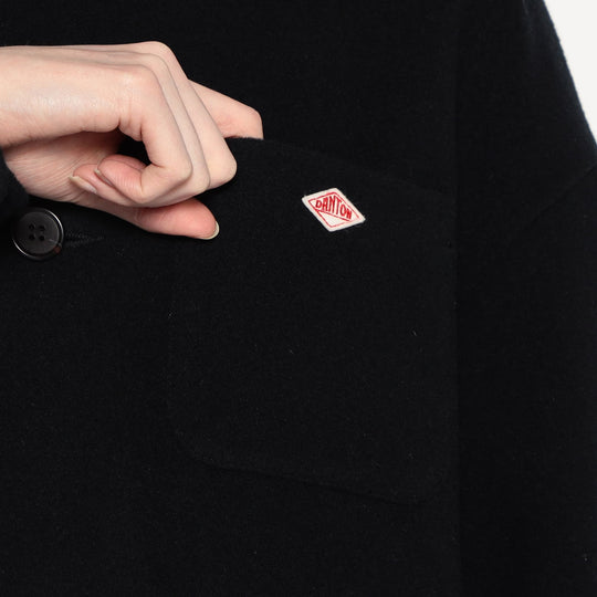 WOMEN'S WOOL MELTON SHIRT BLOUSON