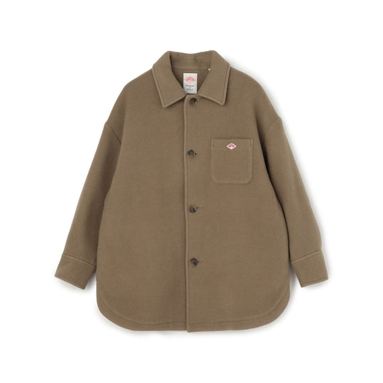 WOMEN'S WOOL MELTON SHIRT BLOUSON