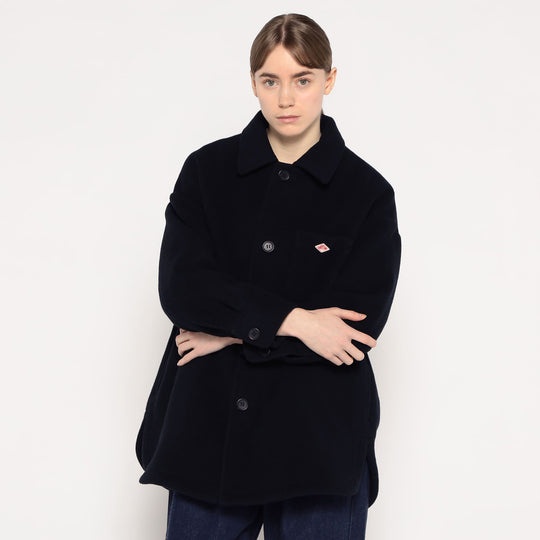WOMEN'S WOOL MELTON SHIRT BLOUSON