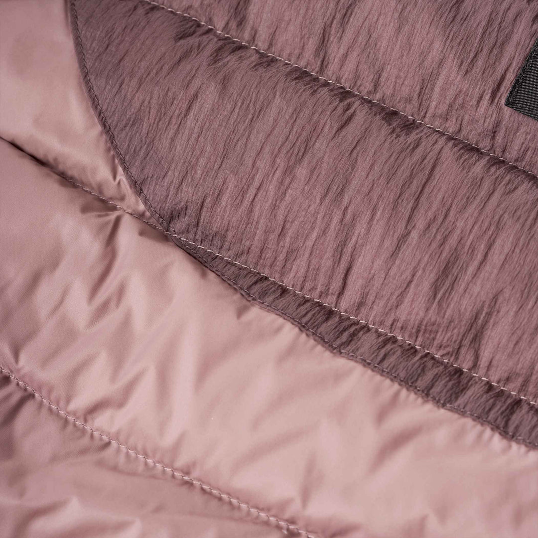 WOMEN'S NYLON TAFFETA WHITE GOOSE INNER DOWN JACKET