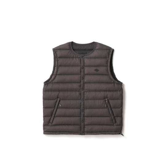 WOMEN'S NYLON TAFFETA WHITE GOOSE INNER DOWN VEST