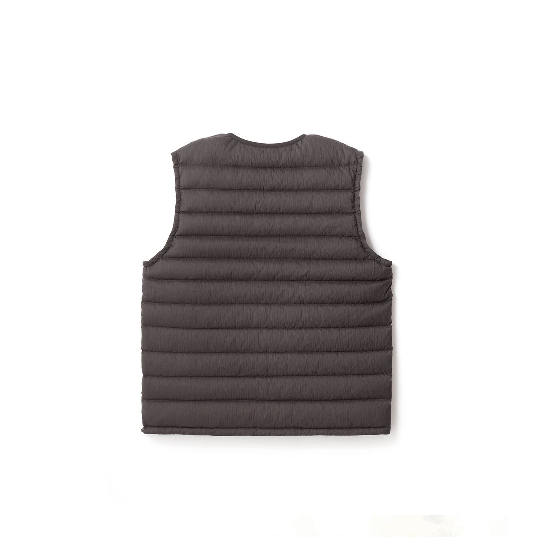 WOMEN'S NYLON TAFFETA WHITE GOOSE INNER DOWN VEST
