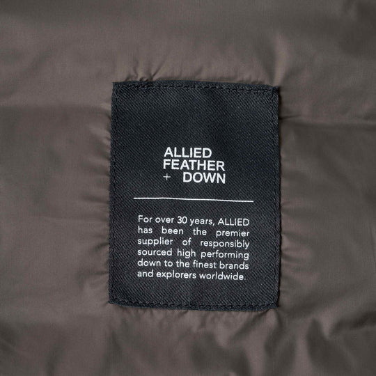 WOMEN'S NYLON TAFFETA WHITE GOOSE INNER DOWN VEST