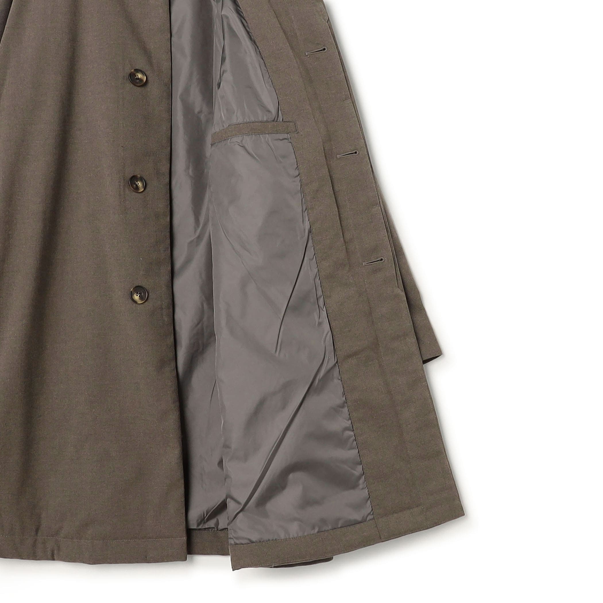 DANTON [STORE EXCLUSIVE] WOMEN'S WOOL LIKE INSULATION COLLARED COAT