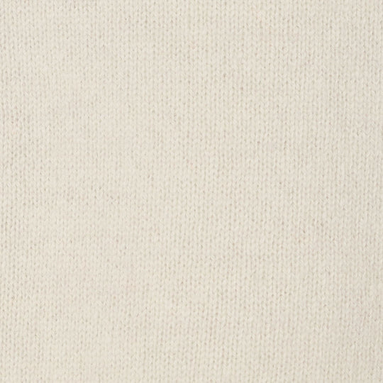 WOMEN'S LAMBSWOOL CREW NECK KNIT CARDIGAN