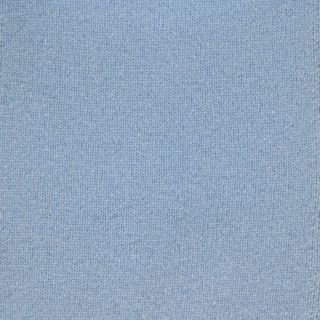 WOMEN'S LAMBSWOOL CREW NECK KNIT CARDIGAN