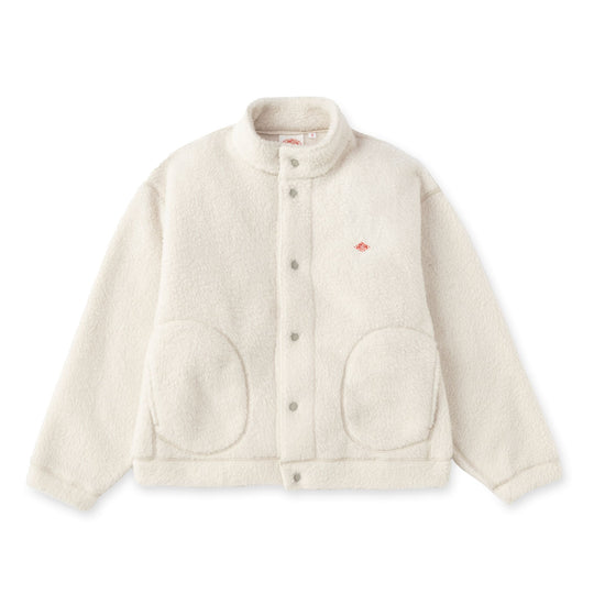 WOMEN'S DOUBLE FACE BOA STAND COLLAR CARDIGAN