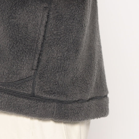 WOMEN'S DOUBLE FACE BOA STAND COLLAR CARDIGAN