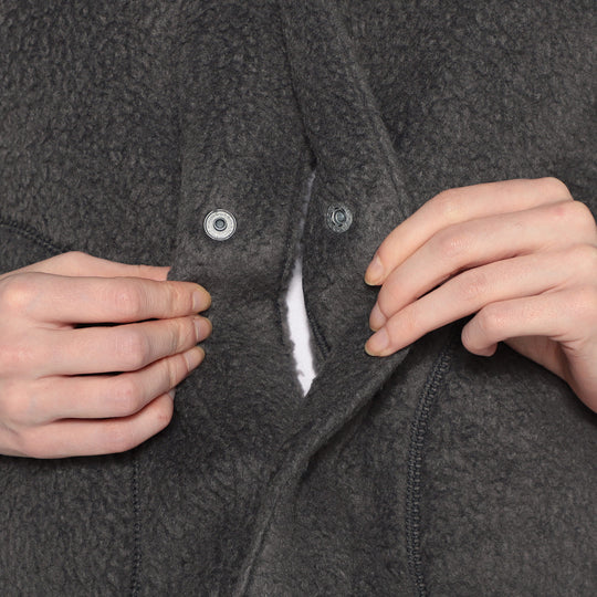 WOMEN'S DOUBLE FACE BOA STAND COLLAR CARDIGAN