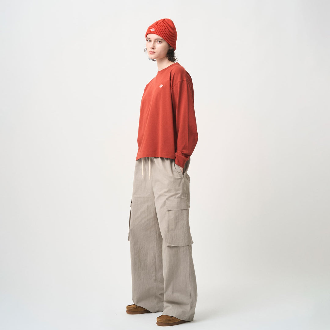 WOMEN'S LONG SLEEVE T-SHIRT PLAIN