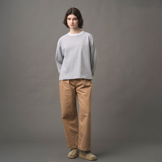 WOMEN'S LONG SLEEVE T-SHIRT STRIPE