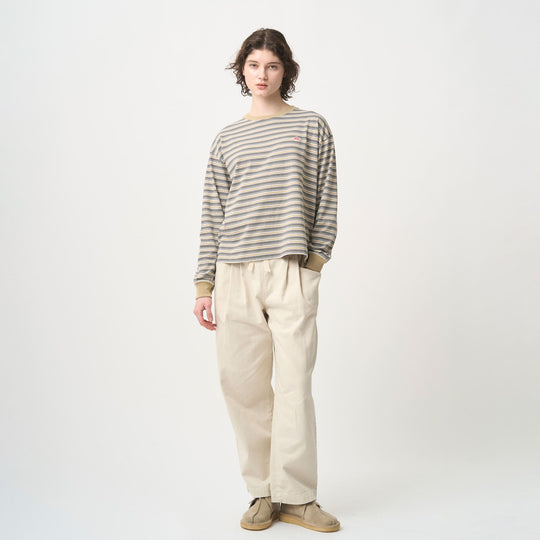 WOMEN'S LONG SLEEVE T-SHIRT STRIPE