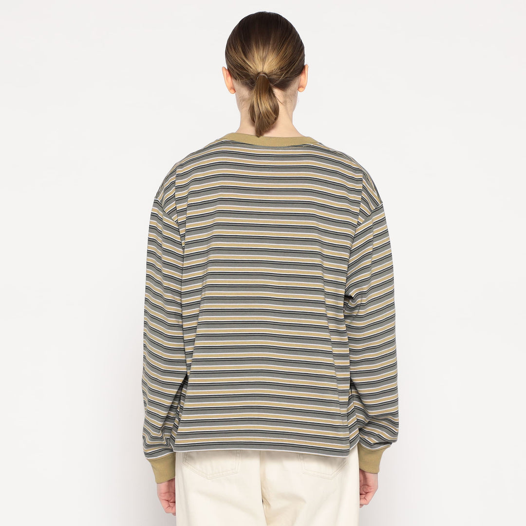 WOMEN'S LONG SLEEVE T-SHIRT STRIPE