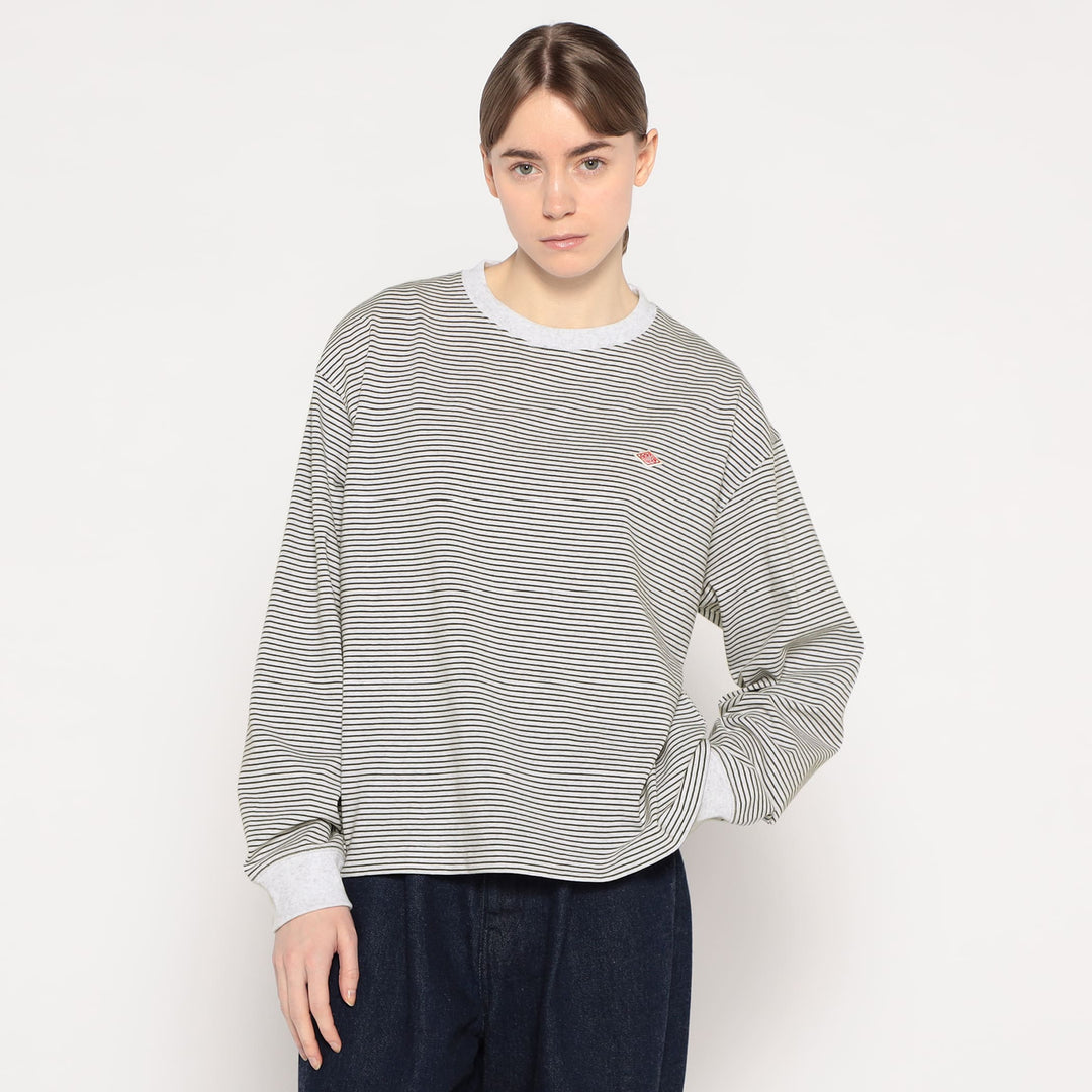 WOMEN'S LONG SLEEVE T-SHIRT STRIPE