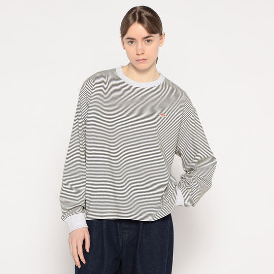 WOMEN'S LONG SLEEVE T-SHIRT STRIPE