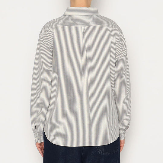 WOMEN'S OXFORD ROUND COLLAR PULLOVER SHIRT PATTERN