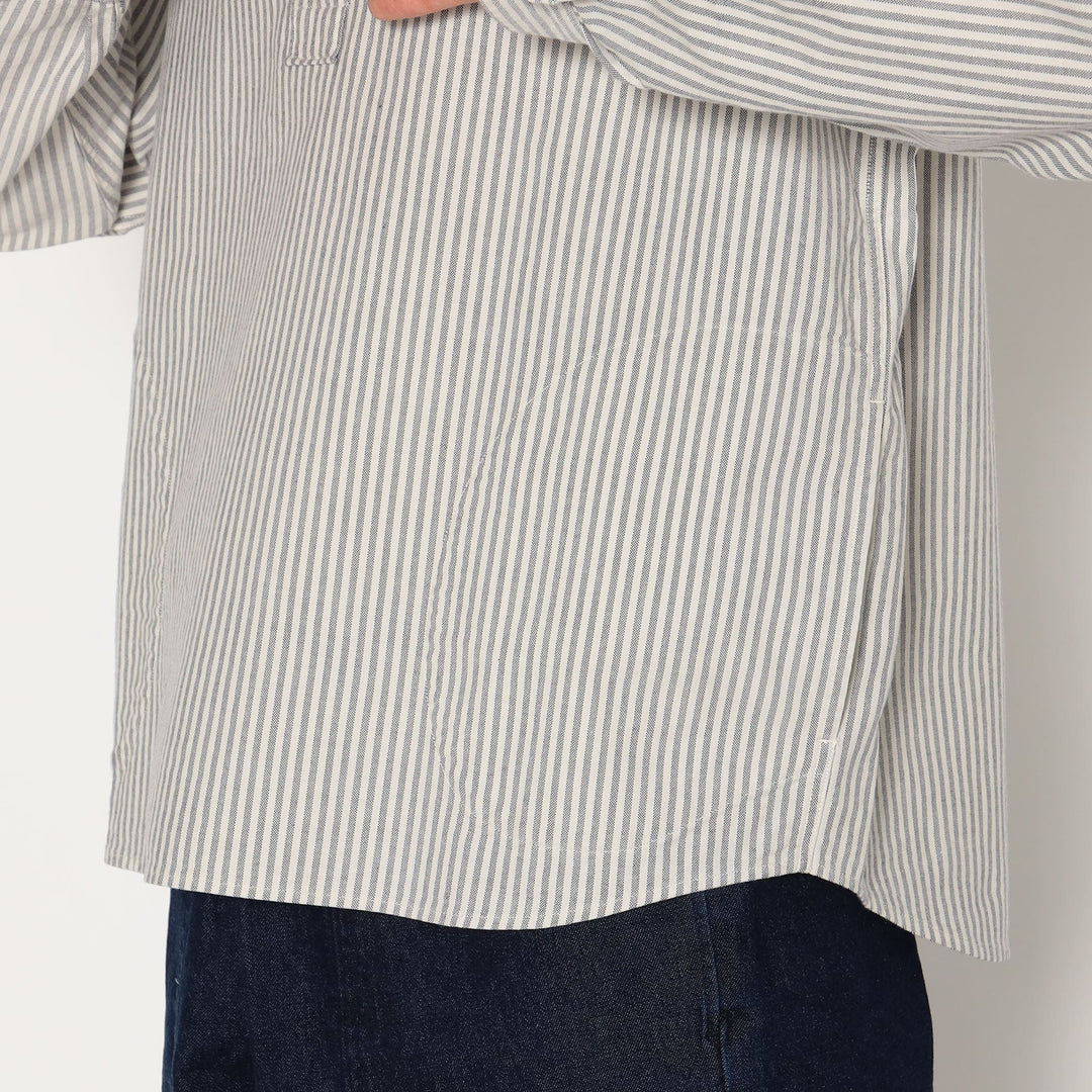 WOMEN'S OXFORD ROUND COLLAR PULLOVER SHIRT PATTERN