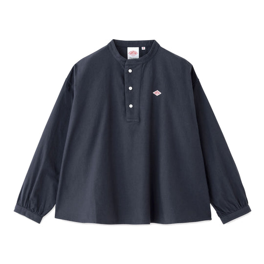 WOMEN'S ORGANIC COTTON HENLEY NECK SHIRT