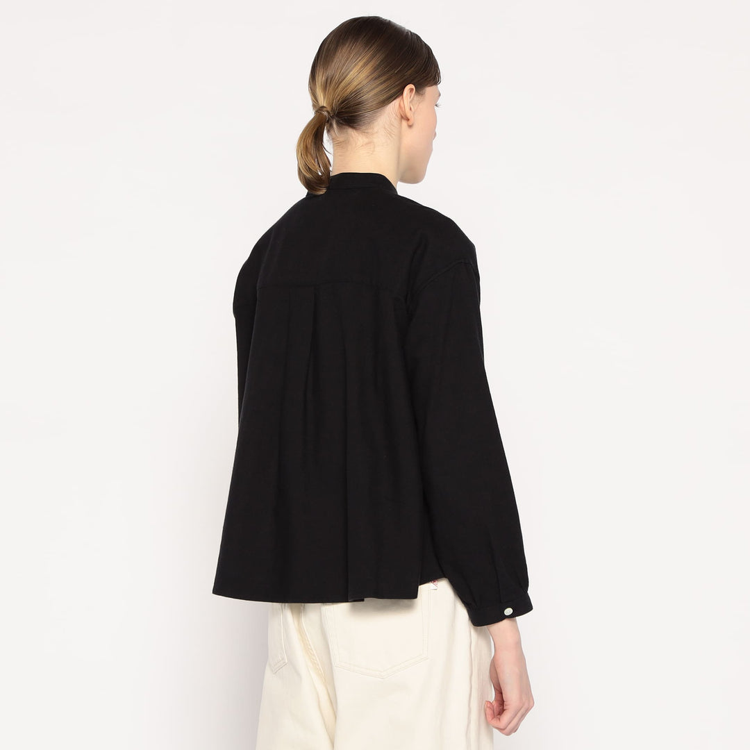 WOMEN'S ORGANIC COTTON HENLEY NECK SHIRT