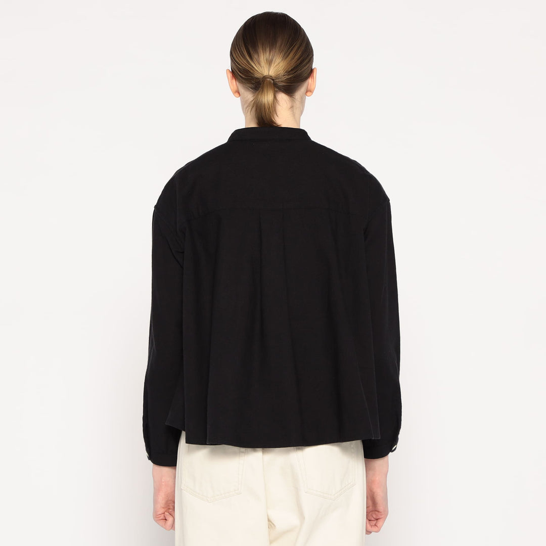 WOMEN'S ORGANIC COTTON HENLEY NECK SHIRT