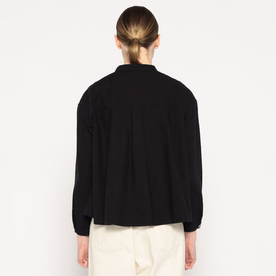 WOMEN'S ORGANIC COTTON HENLEY NECK SHIRT