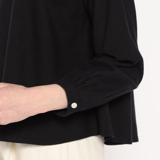 WOMEN'S ORGANIC COTTON HENLEY NECK SHIRT