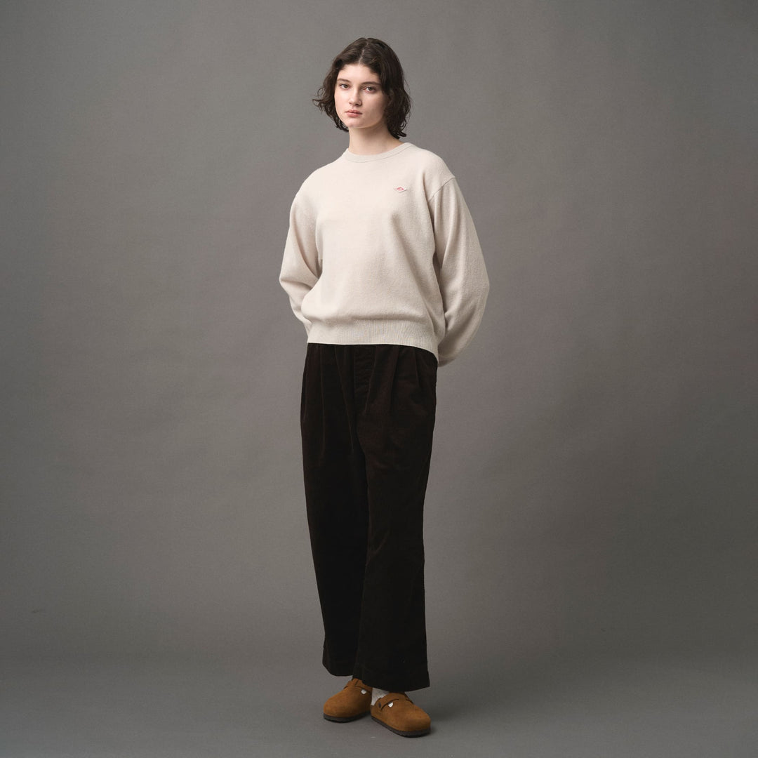 WOMEN'S CORDUROY 2TUCK EASY PANTS