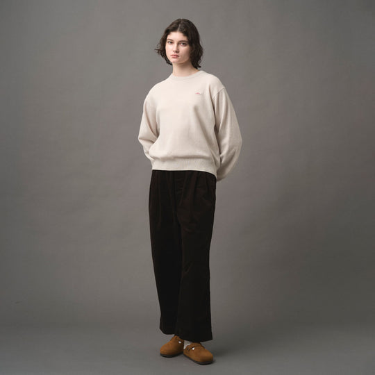 WOMEN'S CORDUROY 2TUCK EASY PANTS