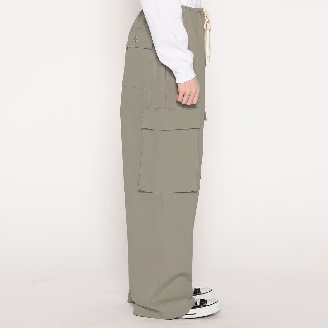 WOMEN'S PEACH SKIN CARGO PANTS