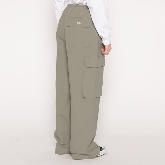 WOMEN'S PEACH SKIN CARGO PANTS