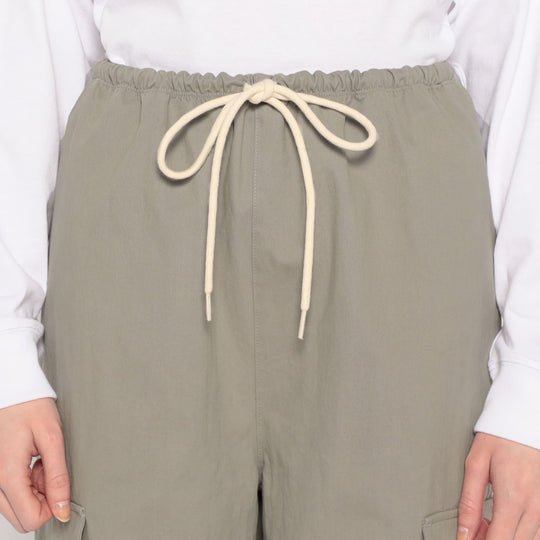 WOMEN'S PEACH SKIN CARGO PANTS