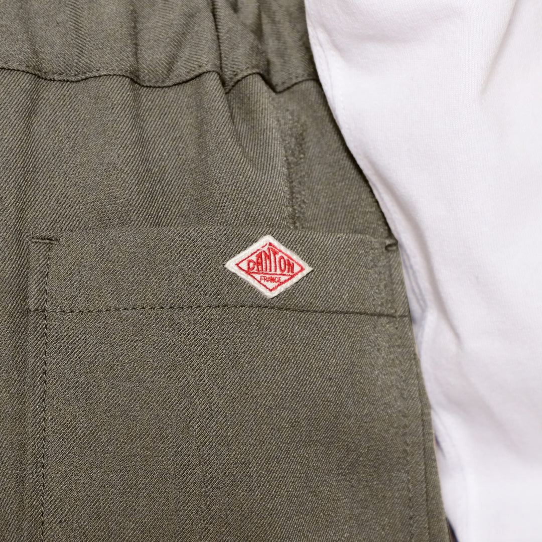 WOMEN'S POLYESTER FLANNEL 2TUCK EASY PANTS