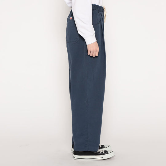 WOMEN'S HEAVY TWILL 2TUCK EASY PANTS