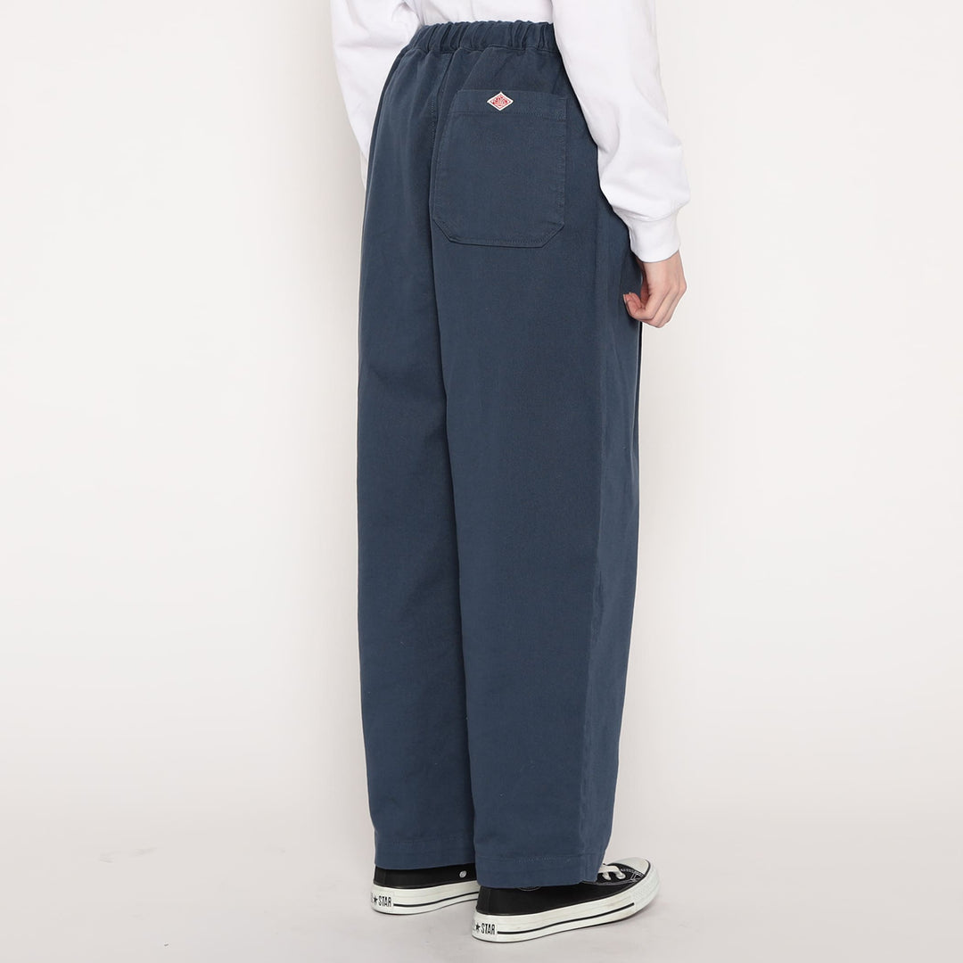 WOMEN'S HEAVY TWILL 2TUCK EASY PANTS