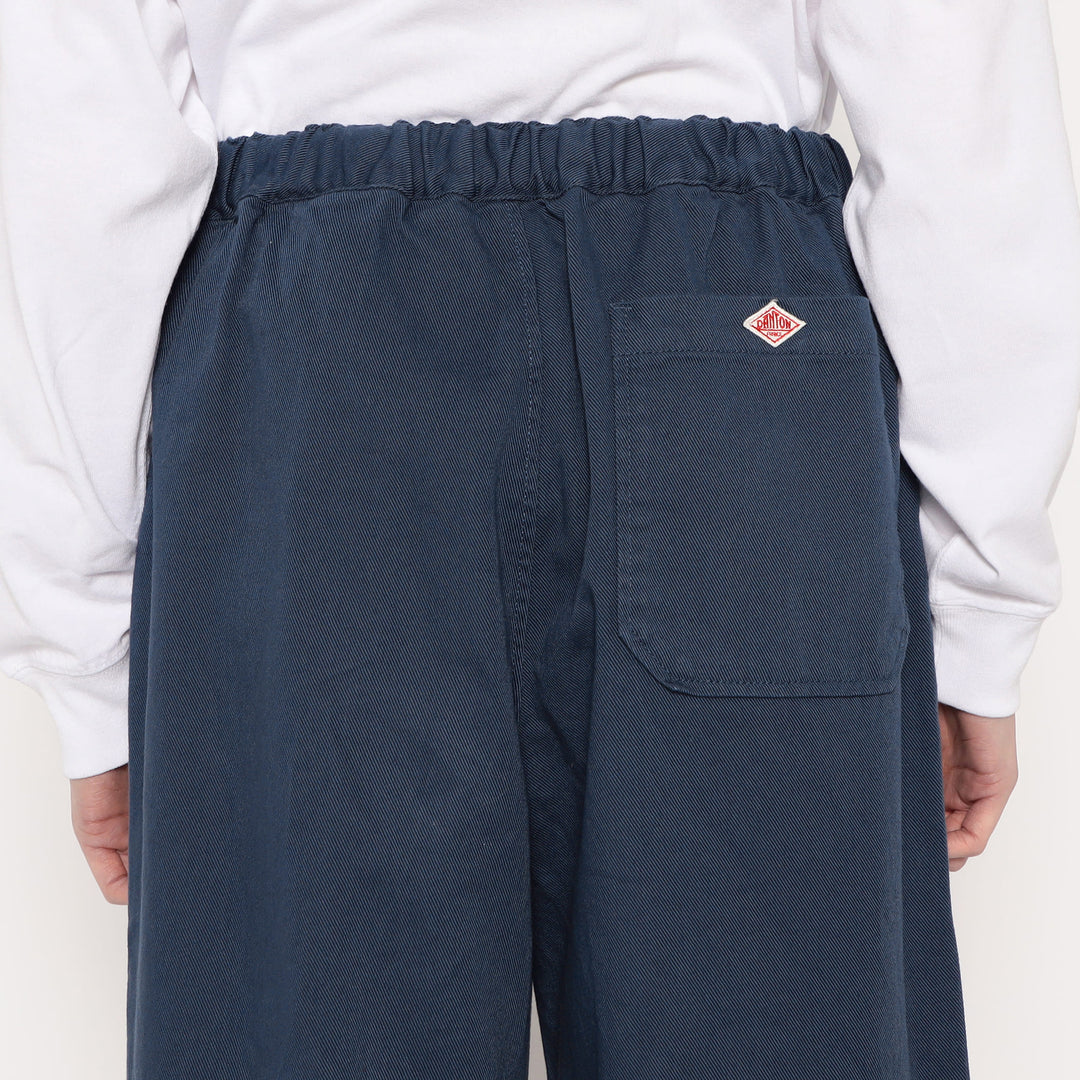WOMEN'S HEAVY TWILL 2TUCK EASY PANTS