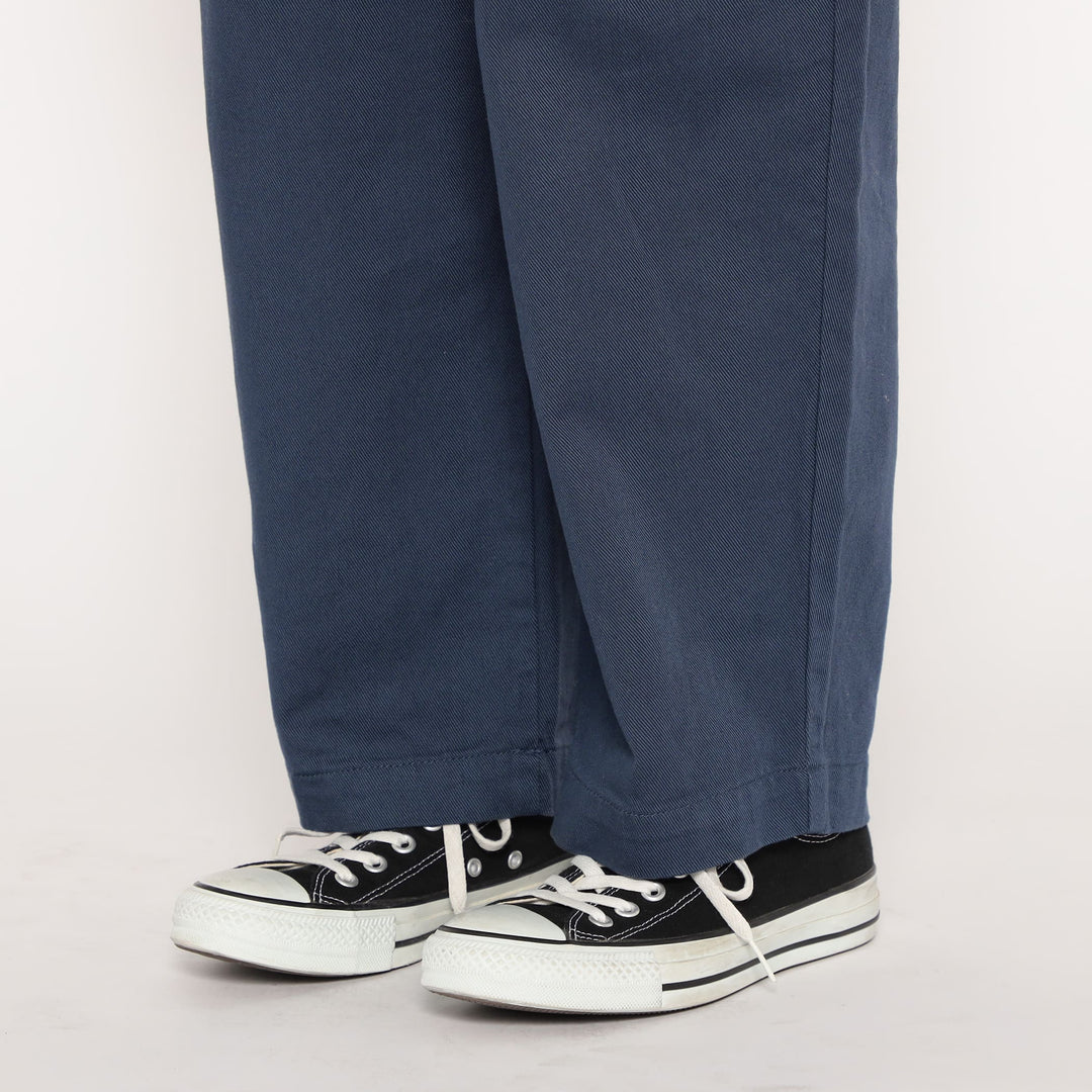 WOMEN'S HEAVY TWILL 2TUCK EASY PANTS