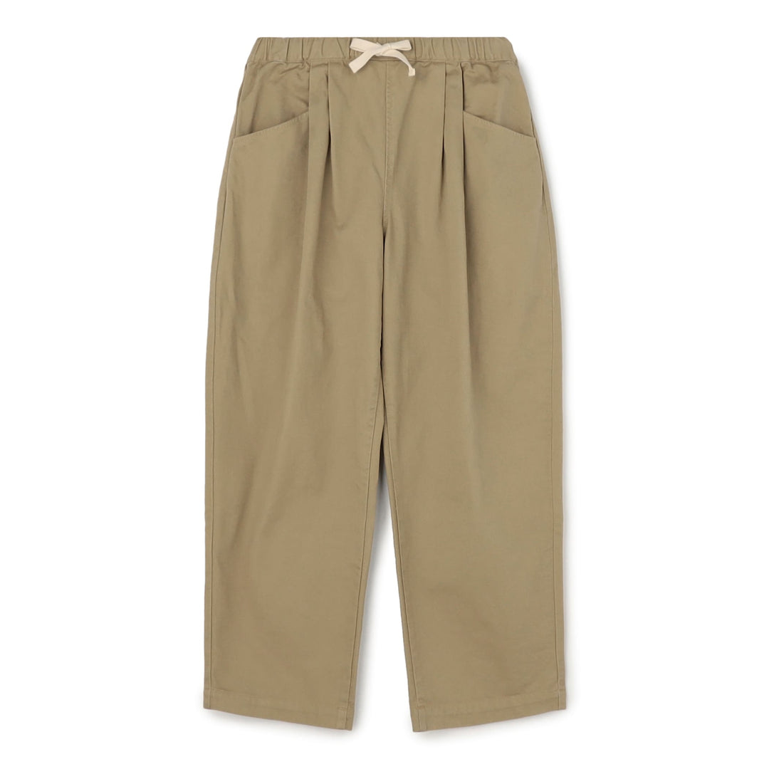 WOMEN'S HEAVY TWILL 2TUCK EASY PANTS