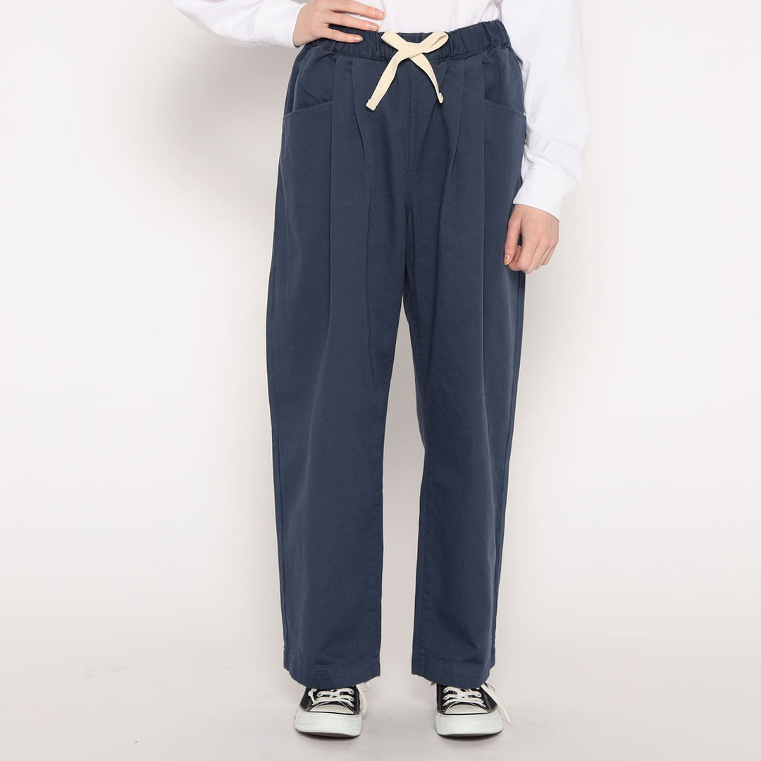 WOMEN'S HEAVY TWILL 2TUCK EASY PANTS
