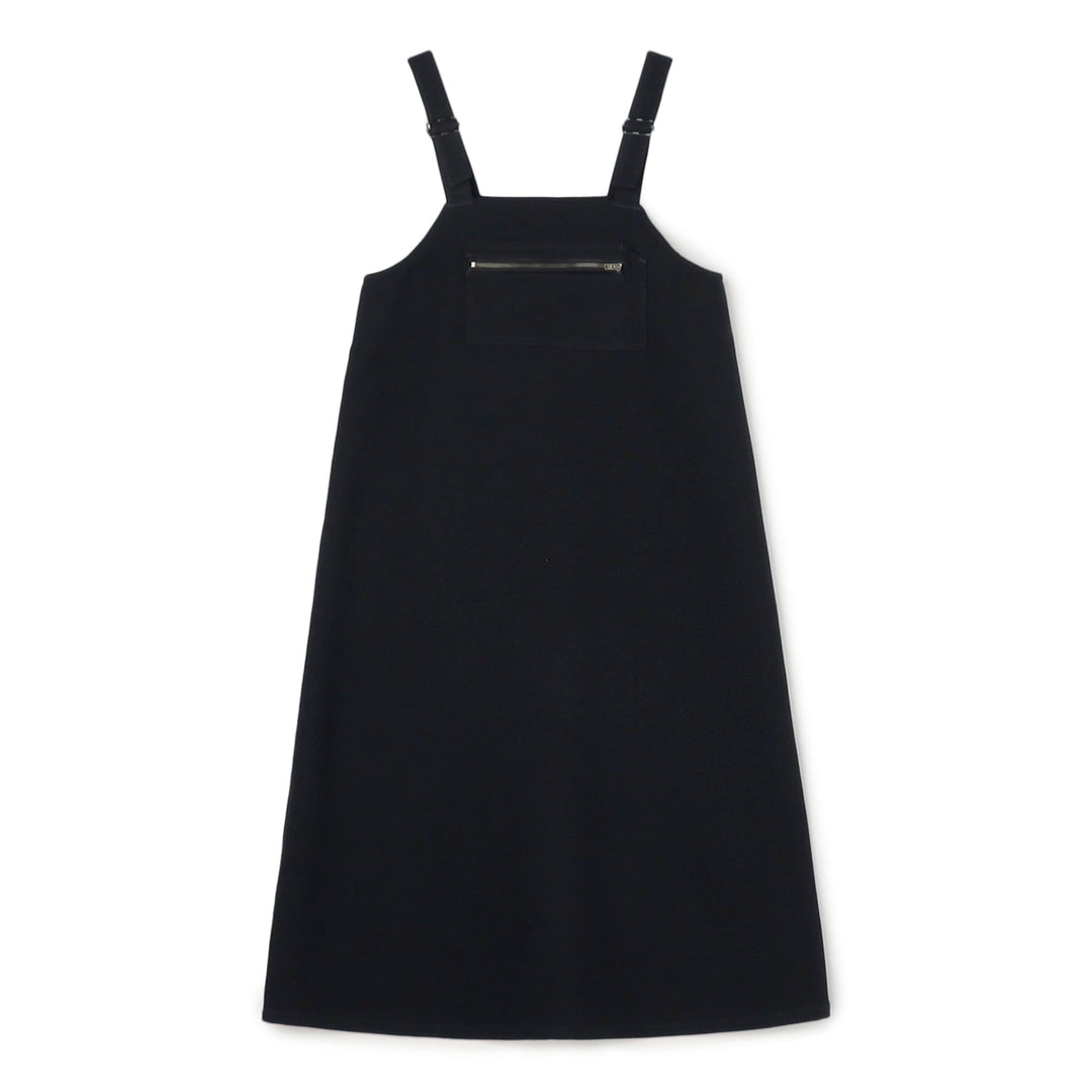 WOMEN'S POLYESTER FLANNEL OVERALLS SKIRT