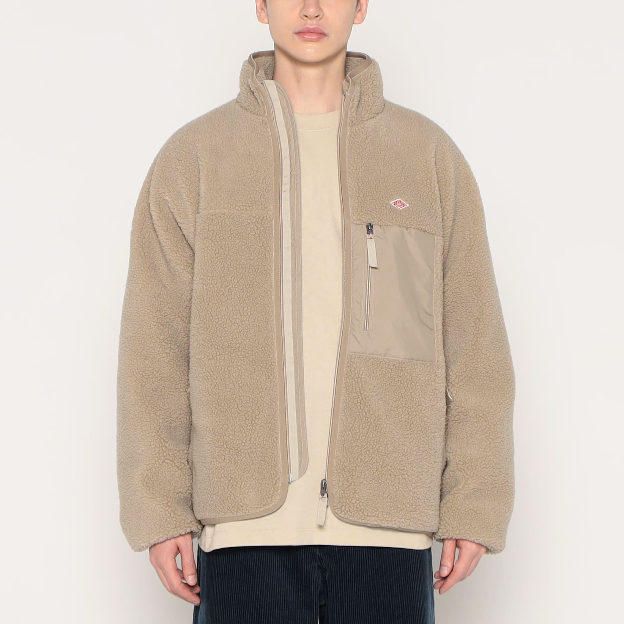 DANTON MEN'S INSULATION LIGHT BOA STAND COLLAR JACKET