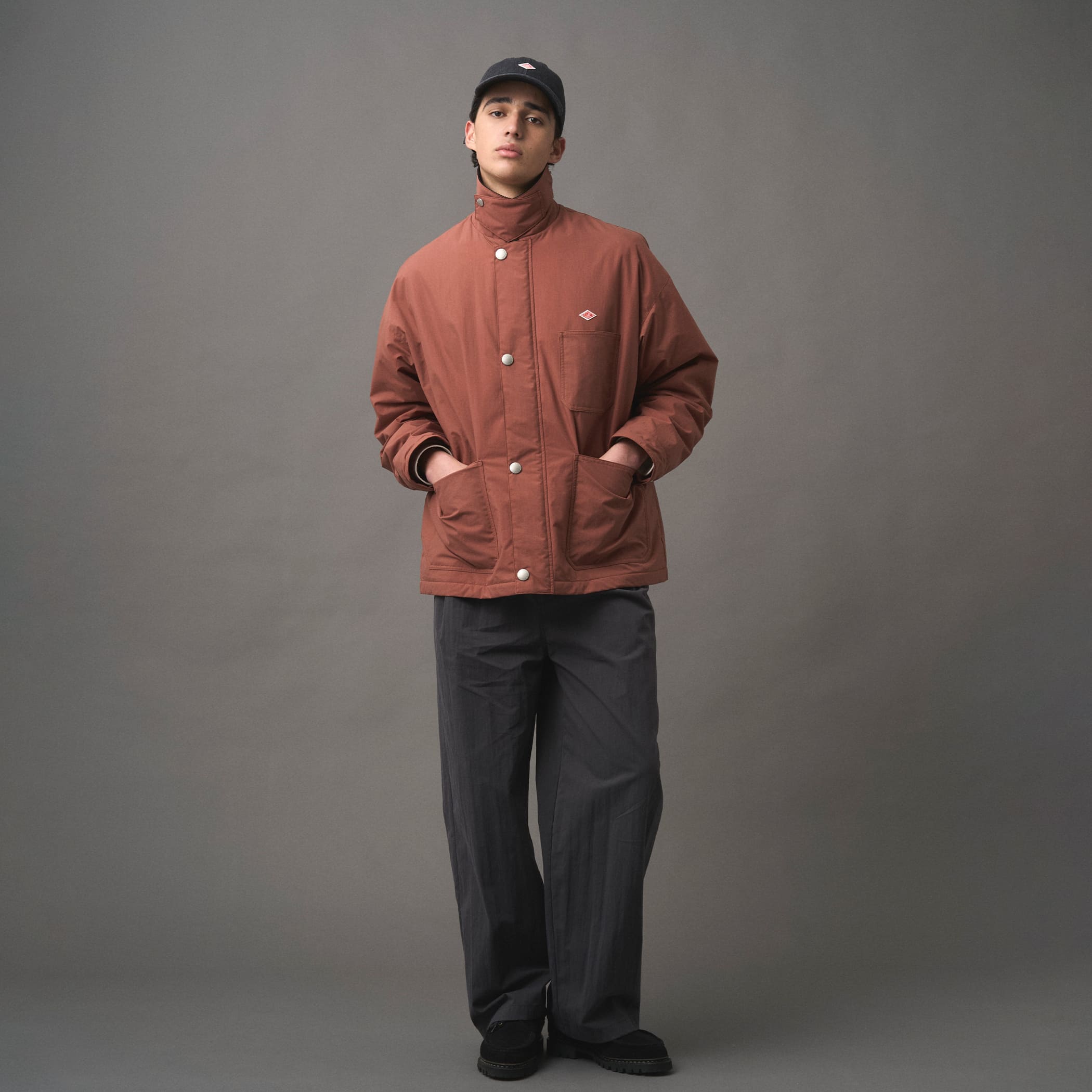 【未使用タグ付き】MEN'S NYLON TAFFETA WORK JACKET MEN'S NYLON TAFFETA WORK JACKET – DANTON