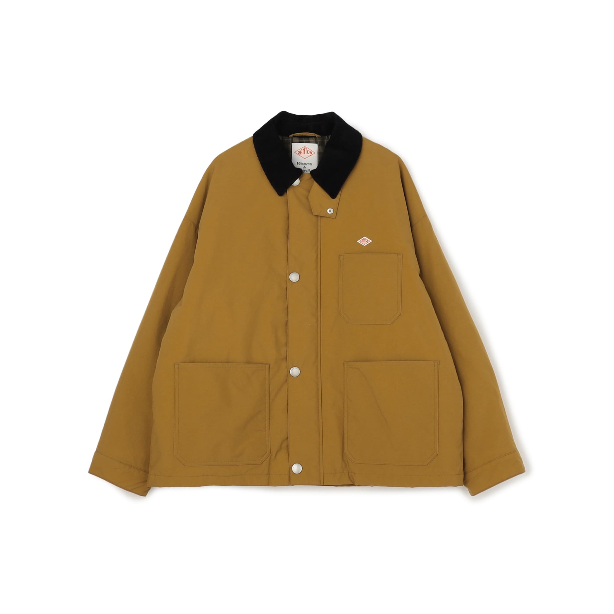 【未使用タグ付き】MEN'S NYLON TAFFETA WORK JACKET MEN'S NYLON TAFFETA WORK JACKET – DANTON