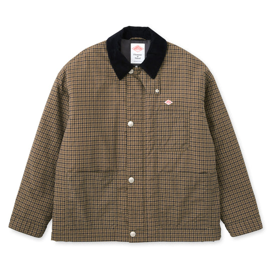 MEN'S NYLON TUSSAH WORK JACKET PLAID