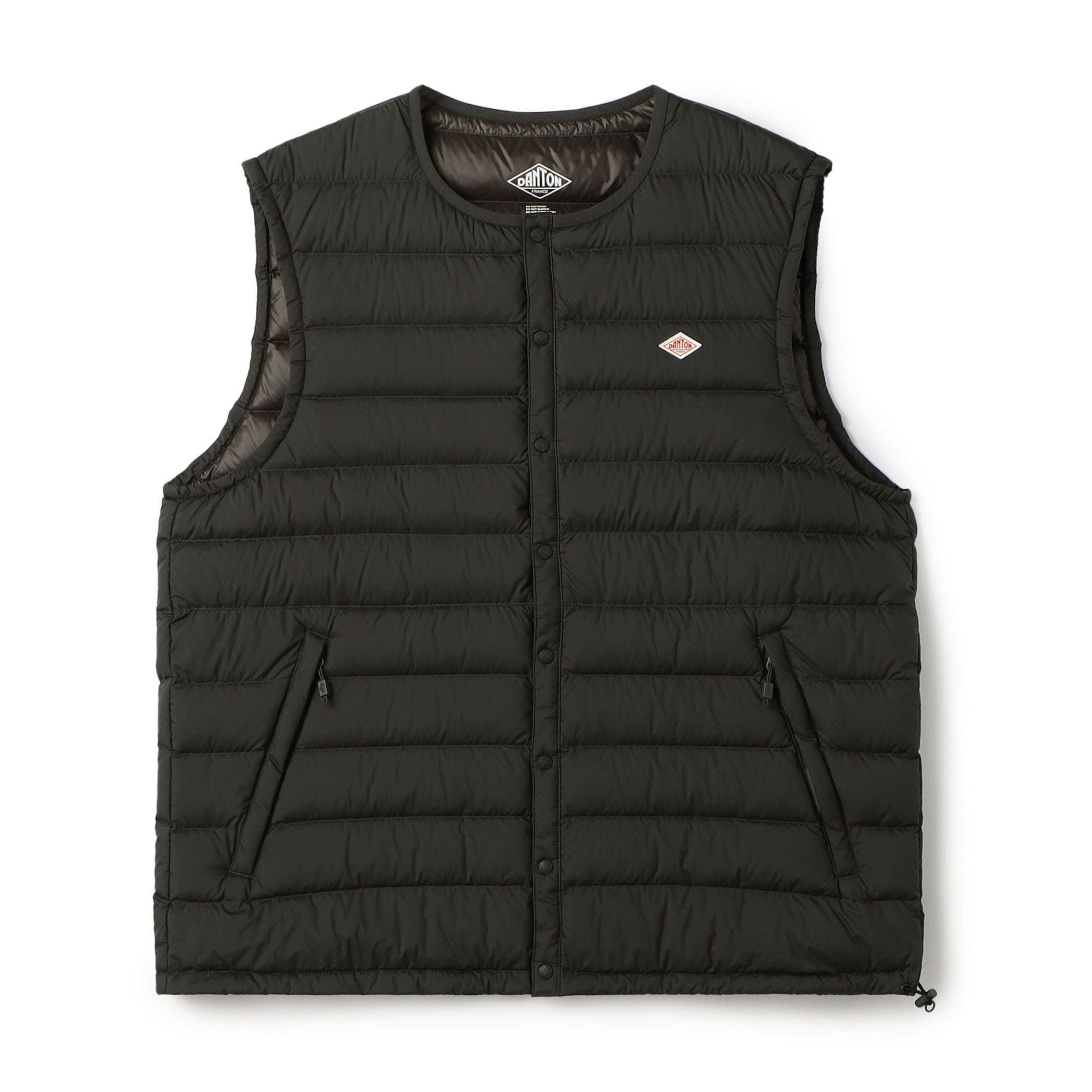 DANTON MEN'S CREWNECK INNER DOWN VEST