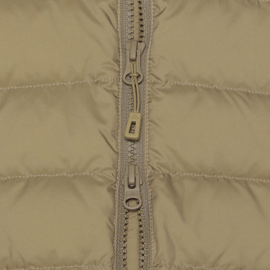 MEN'S NYLON TAFFETA MIDDLE DOWN HOODED JACKET